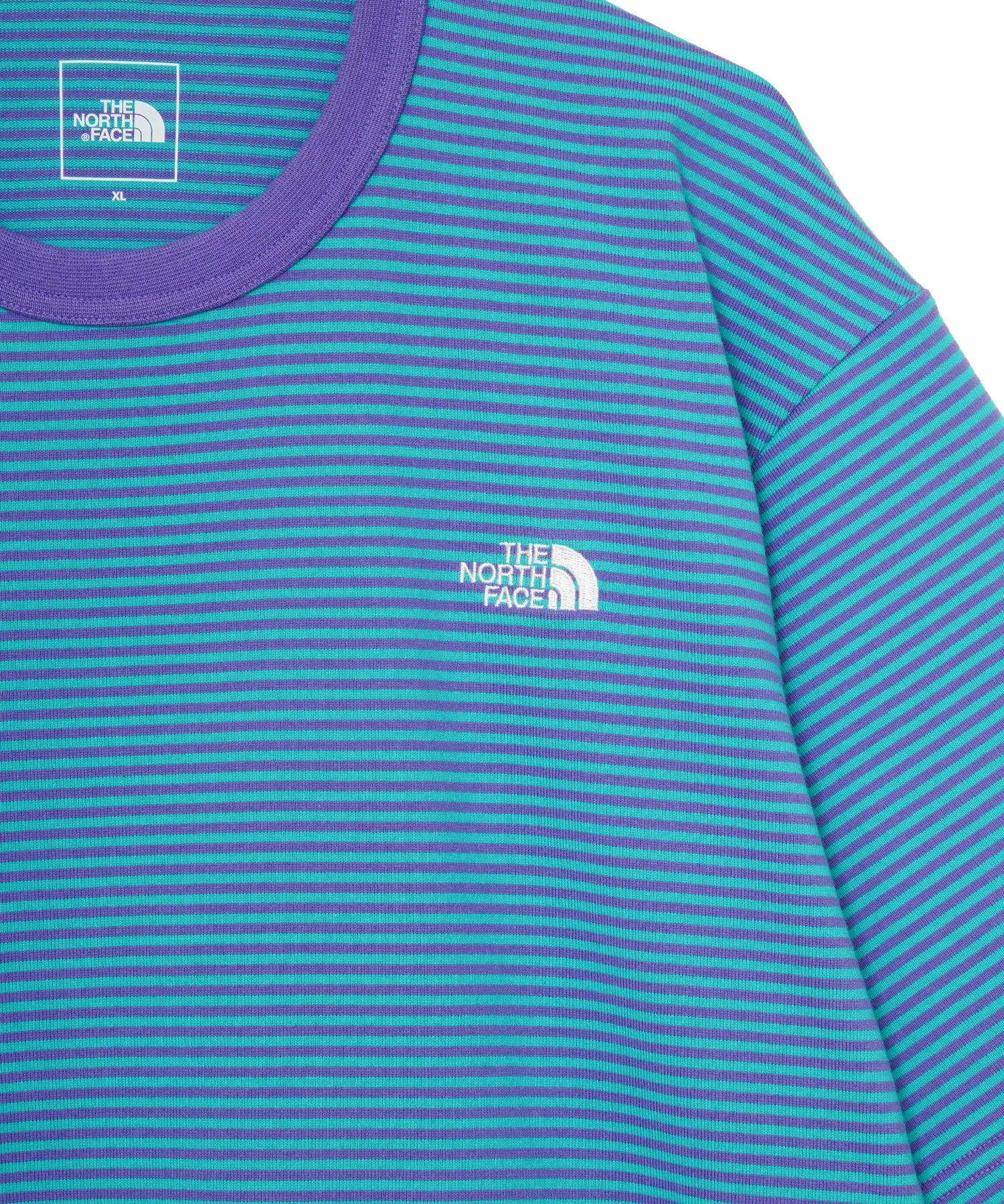 【MEN】THE NORTH FACE ショートスリーブマルチボーダーティー