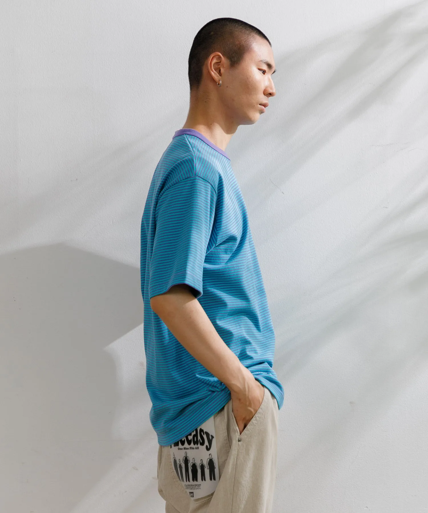 【MEN】THE NORTH FACE ショートスリーブマルチボーダーティー