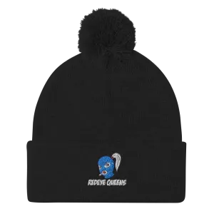 REDEYE QUEENZ2 Pom-Pom Beanie