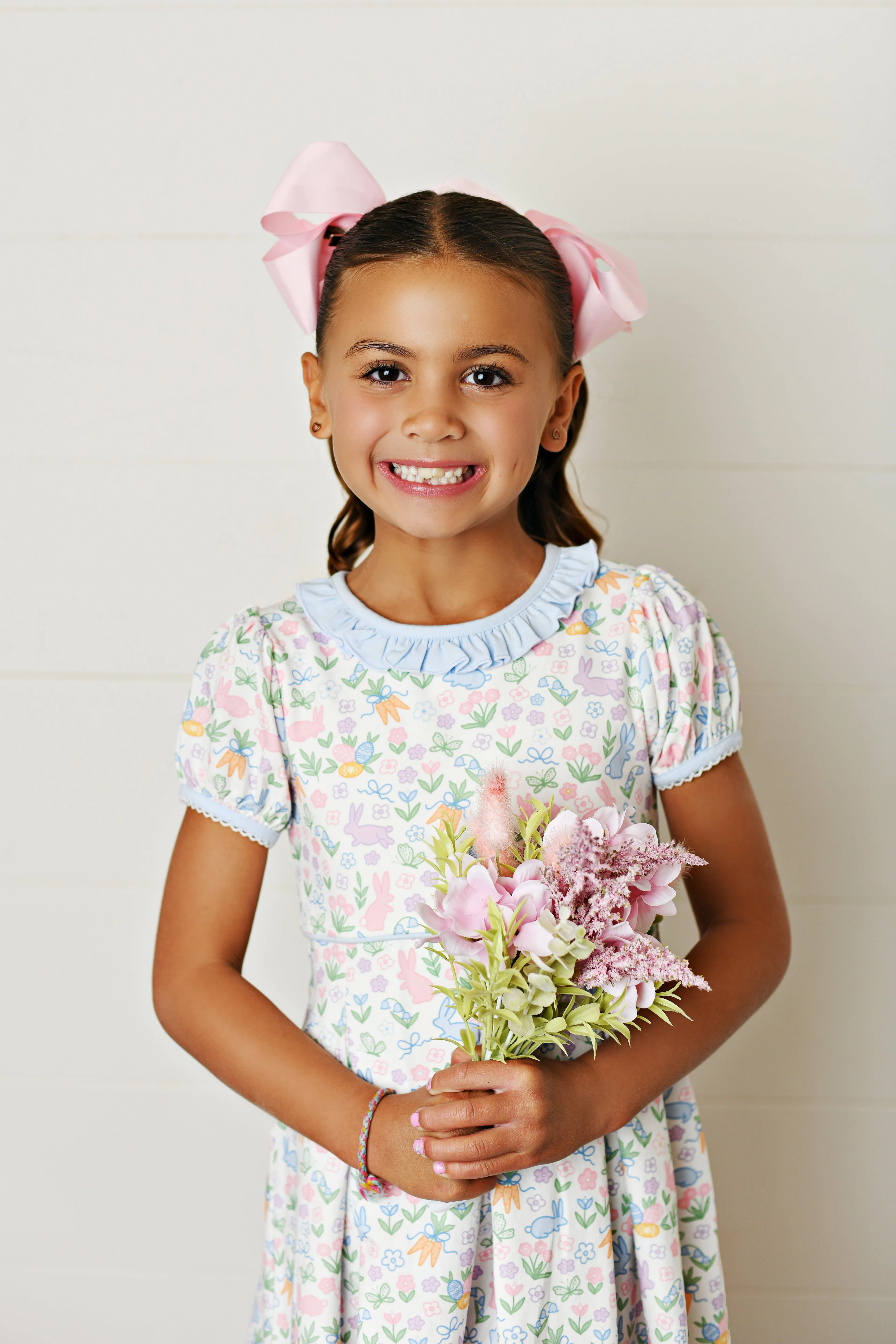 Swoon Baby Clothing Bunny Collection Pleat Dress